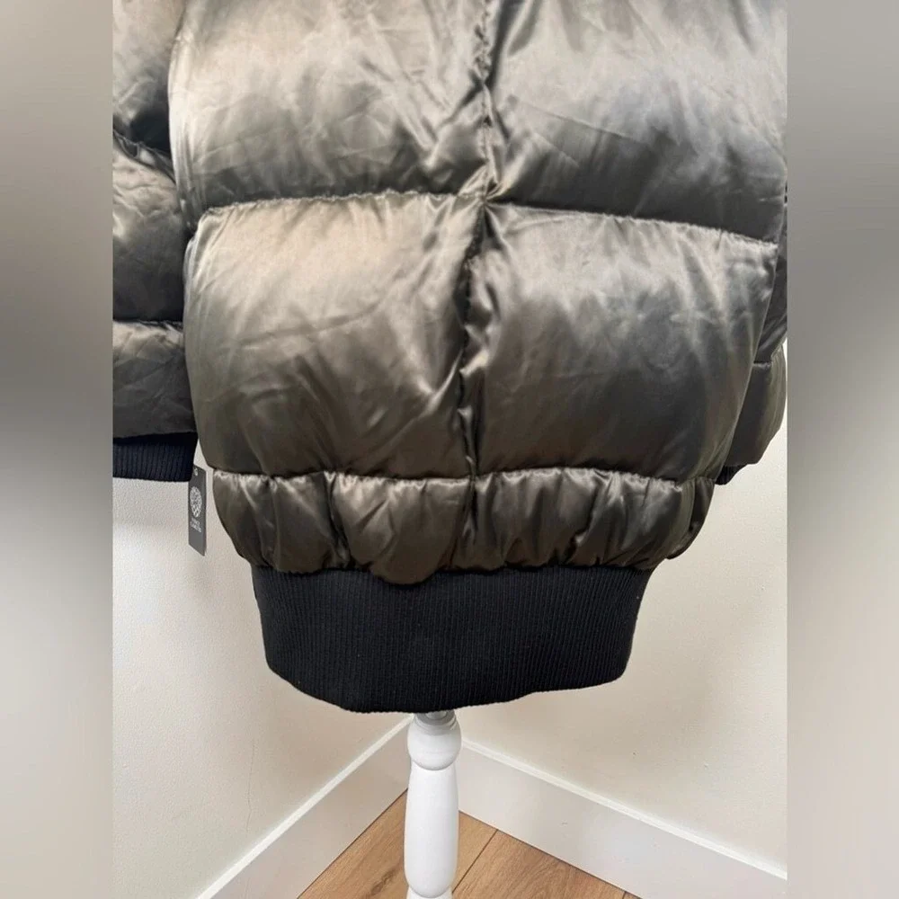 Vince Camuto Women's Olive Down Fill Puffer‎ Style R1291 Size Large NWT